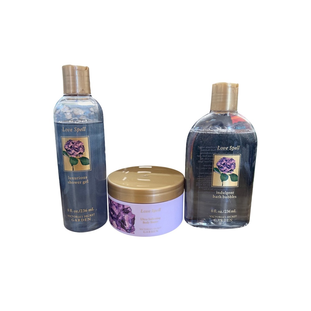Vintage Victorias Secret Garden Love Spell FULL SET